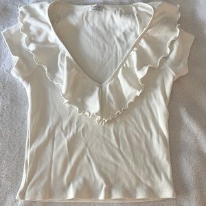 Wilfred Ruffle T-Shirt - Size Small